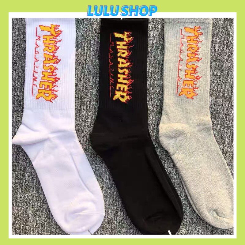 Tất Vớ Nam Chữ lửa Unisex