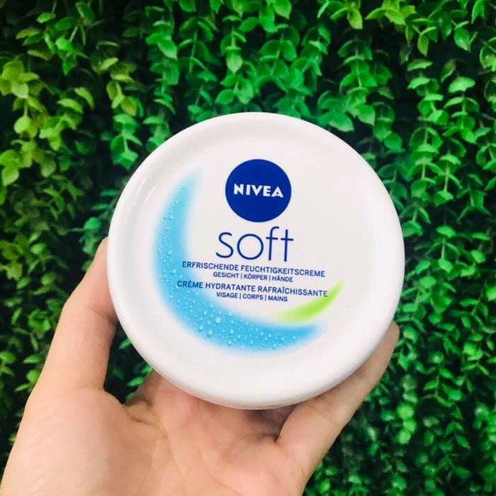 Kem Dưỡng Ẩm Nivea Soft 200ML - Kem Dưỡng Ẩm Toàn Thân