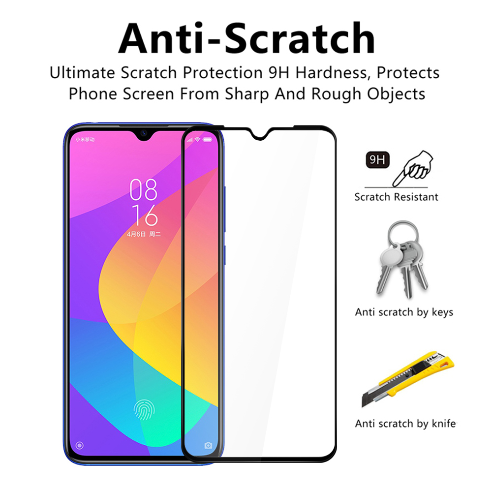 Kính Cường Lực 2.5d Bảo Vệ Toàn Màn Hình Cho Xiaomi Mi9 Lite 8 Lite Note 3 Mi8 Se Mix2 Mi6X A2 A1 Mi5X Mi6 Mi5C Mi5S Plus Redmi K20 Mi Cc9 Mi9Se Mi9 Mi A3 Lite