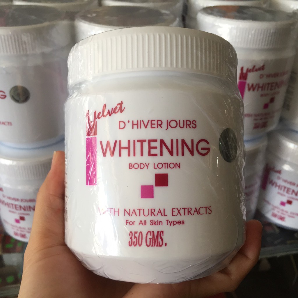 Kem Body Lotion Whitening Velvet Thái Lan 350G CHÍNH HÃNG