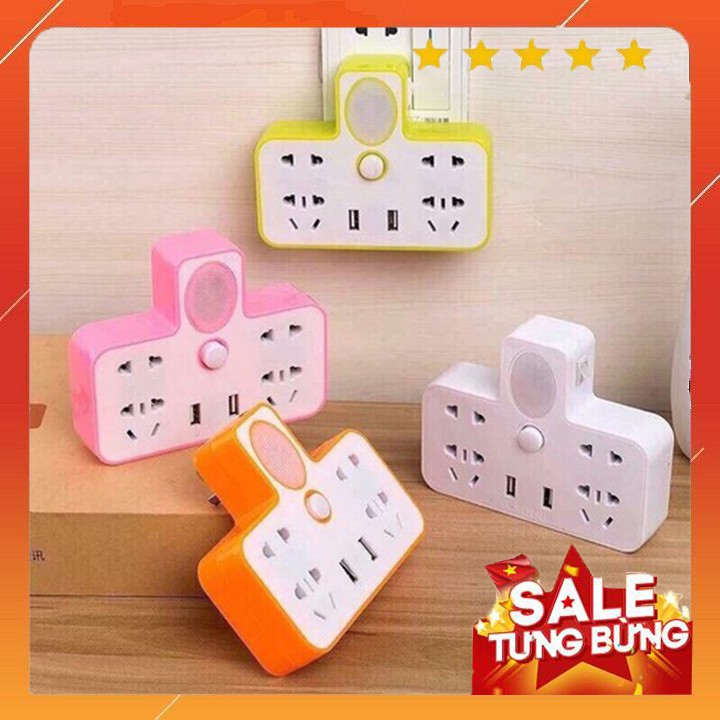 Ổ Điện Có Cổng USB Sạc Pin - Có Đèn Ngủ - Hàng Chính Hãng