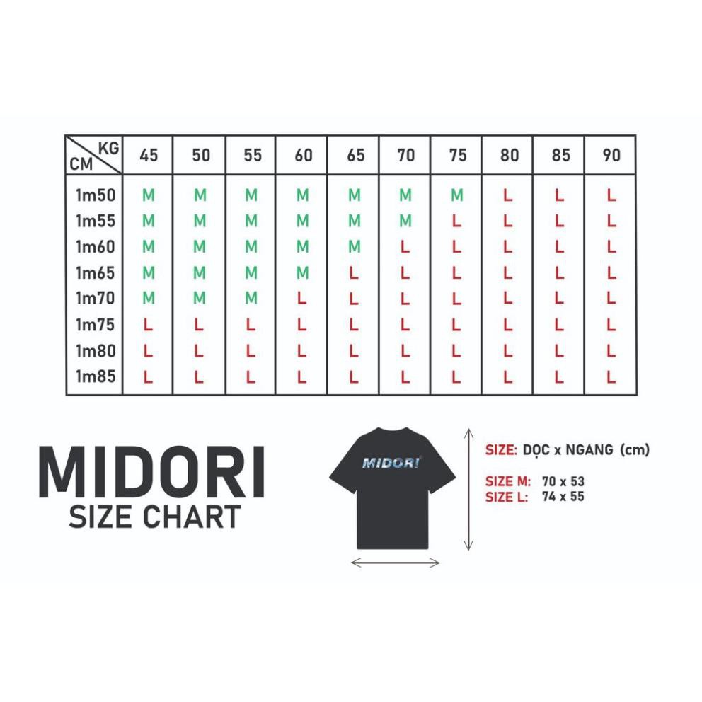 Áo thun nữ nam form rộng tay lỡ Phông Unisex 100% Cotton Chính Hãng Sweet Local Brand Mi Midori