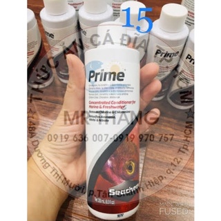 Seachem Prime 250ml; 500ml (dung dịch khử Clo, Cloramin; NH3, NO2, NO3 cho nước)