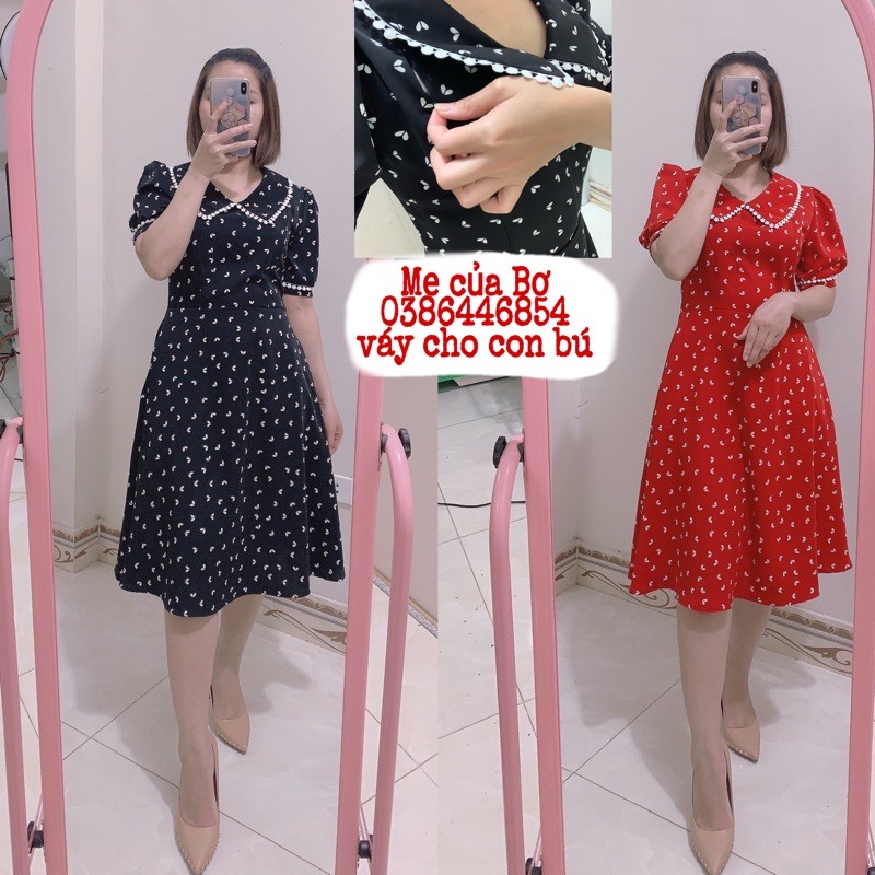 Váy cho con bú mẹ của Bơ, váy thiết kế khóa cho con ti dành cho các mom sau sinh và các mom big size.