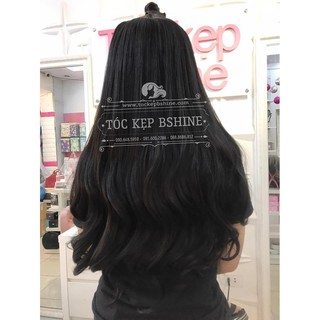 Tóc kẹp U xoăn 50cm