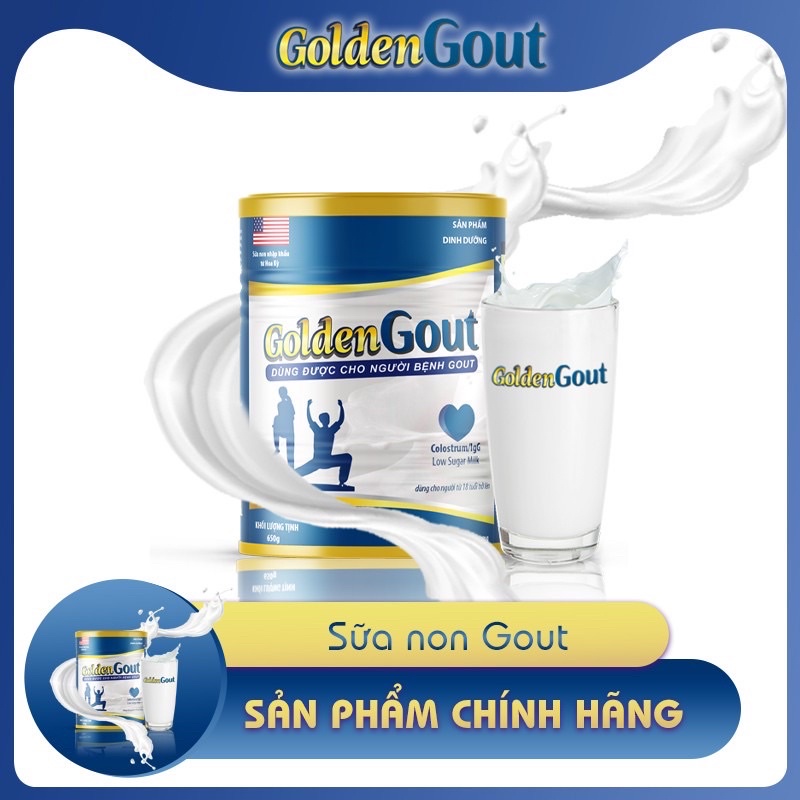 Sữa non Golden Gout 650gr - dinh dưỡng cho người Gout
