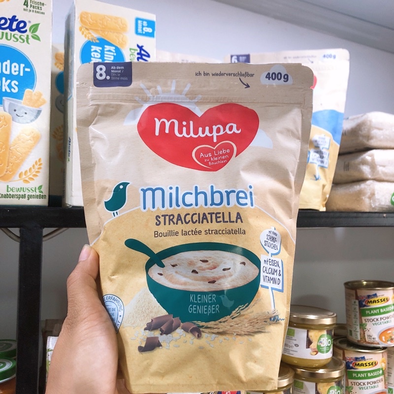 BỘT ĂN DẶM MILUPA ĐỨC CHO BÉ TỪ 8M