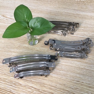 [Sỉ - Set 10 kẹp] Phôi kẹp tóc sau/Phôi kẹp bấm (loại tốt)