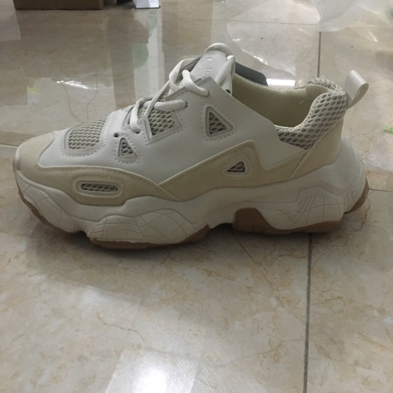 Giày Thể Thao Nam BAMY Tăng Chiều Cao, Giày Sneaker Độn đế hầm hố, Thiết kế Da PU Đẳng Cấp - M83