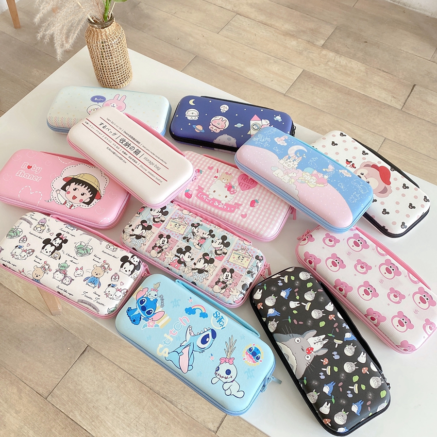 Túi Đựng Máy Chơi Game Cầm Tay Nintendo Switch Lite 2021 Chống Sốc In Hình Cậu Bé Bút Chì Shin-Chan Ốp