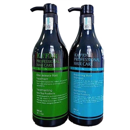 Dầu gội xả KAFEN tròn siêu mềm mượt 800ML (hàng loại 1)