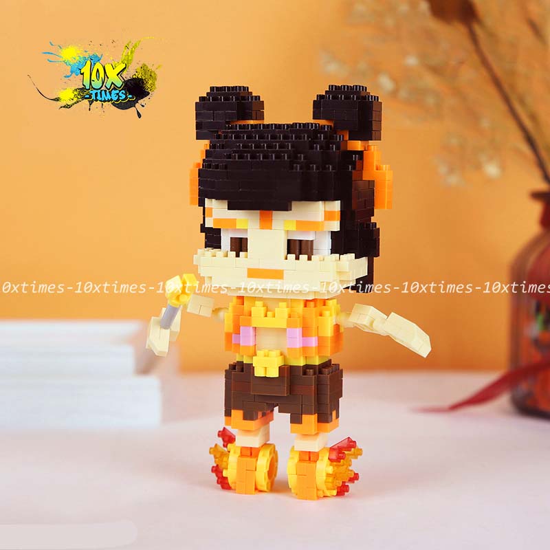 đồ chơi lắp ráp 3d natra ngao bính hoạt hình chibi lắp ráp dễ thương, quà tặng bạn trai bạn gái, sinh nhật, đồ decor