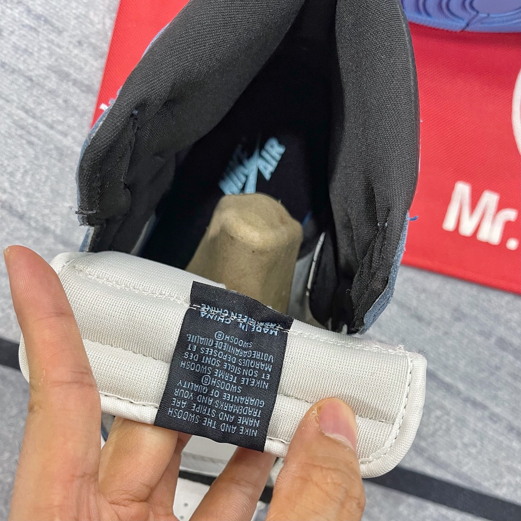 [GeekSneaker] Giày Jordan 1 High University Blue - Phiên bản TC | BigBuy360 - bigbuy360.vn