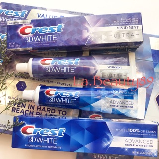 Kem đánh răng Crest 3D White 158 gram - Hàng Mỹ