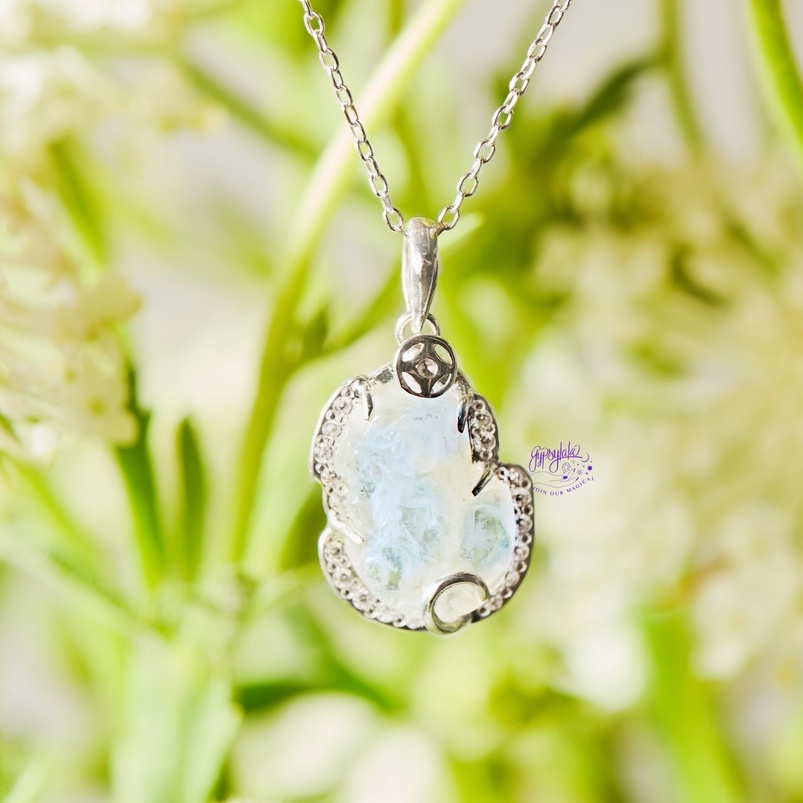 Dây Chuyền Tỳ Hưu Đá Ánh Trăng SP003987 Gypsy.lala