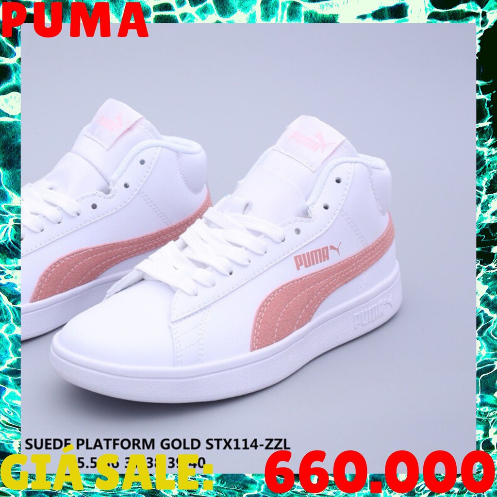 🌟FULLBOX🌟ORDER🌟SALE 50%🌟🌟🌟GIÀY NAM NỮ Puma Suede Platform Gold