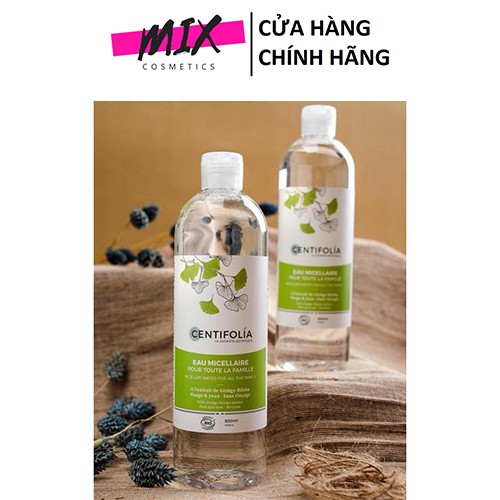 Nước tẩy trang rau má Centifolia 500 ml🌟Tăng Đàn Hồi Da🌟Dưỡng Ẩm🌟Chống Lão Hoá🌟Dán Mụn🌟 taytrang