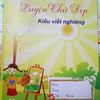 Combo 6quyển vở rèn chữ
