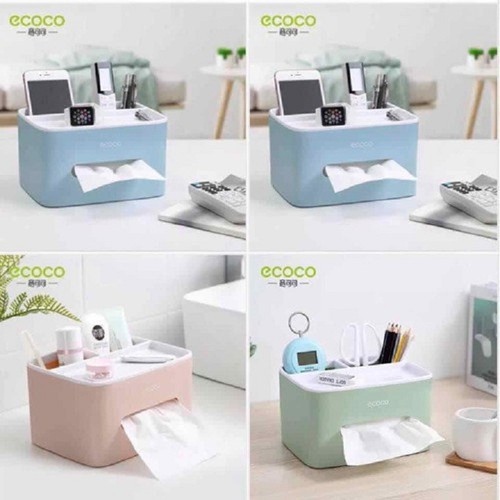 Hộp đựng giấy Ecoco để bàn đa năng