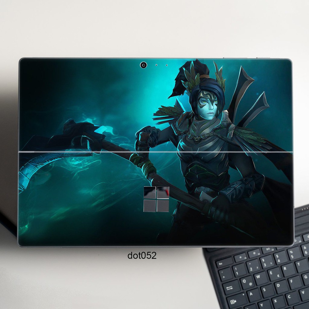 [Mã ELFLASH5 giảm 20K đơn 50K] Skin dán hình Dota 2 x09 cho Surface Go, Pro 2, Pro 3, Pro 4, Pro 5, Pro 6, Pro 7, Pro X