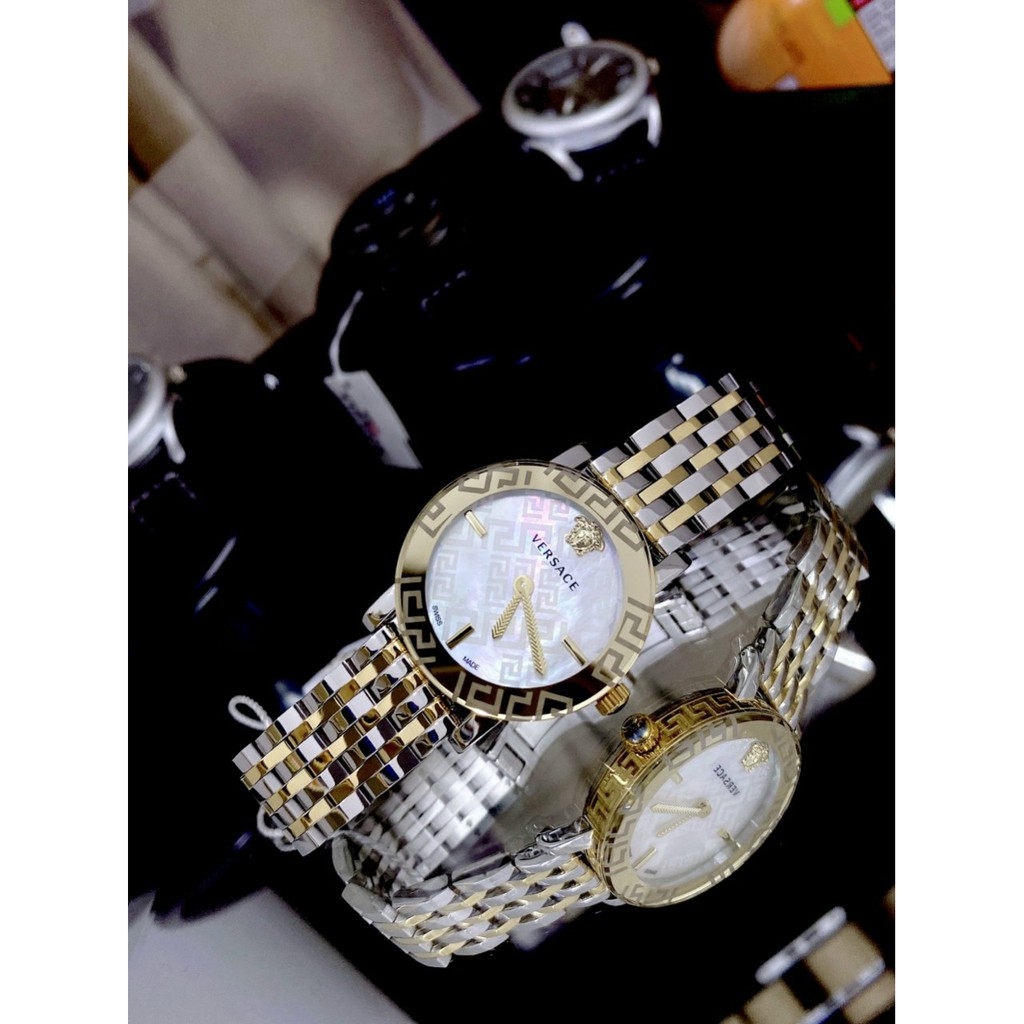 Đồng hồ cao cấp, đồng hồ nữ VERSACE full box mặt tròn siêu phẩm cho phụ nữ, thiết kế cực kỳ đẳng cấp, quà tặng siêu hot