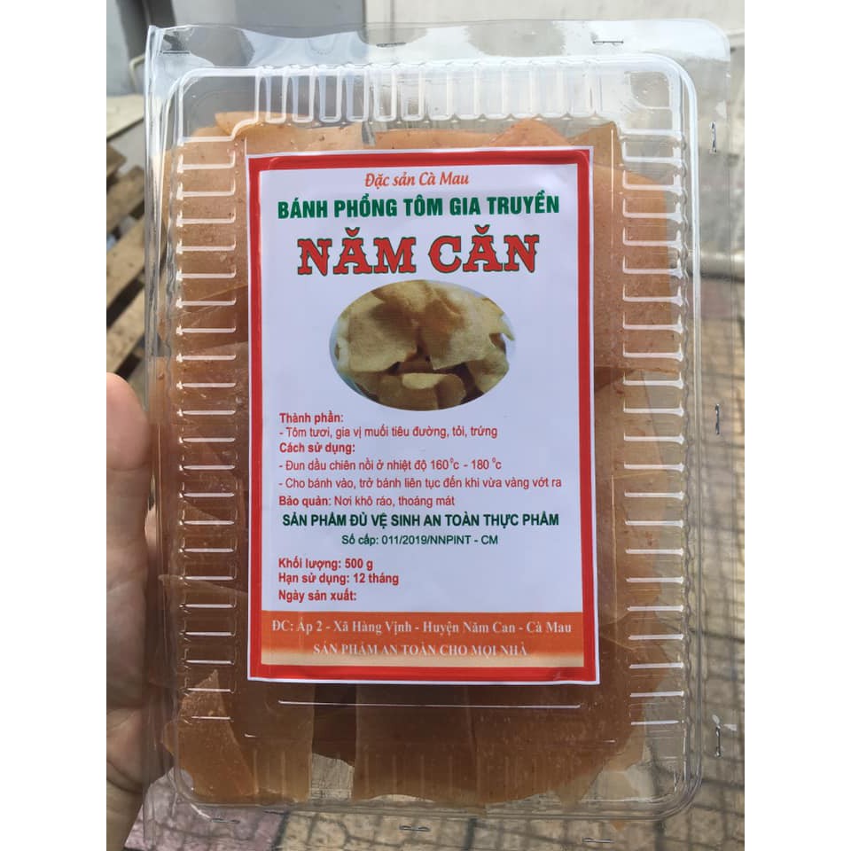 1kg phồng tôm Cà Mau