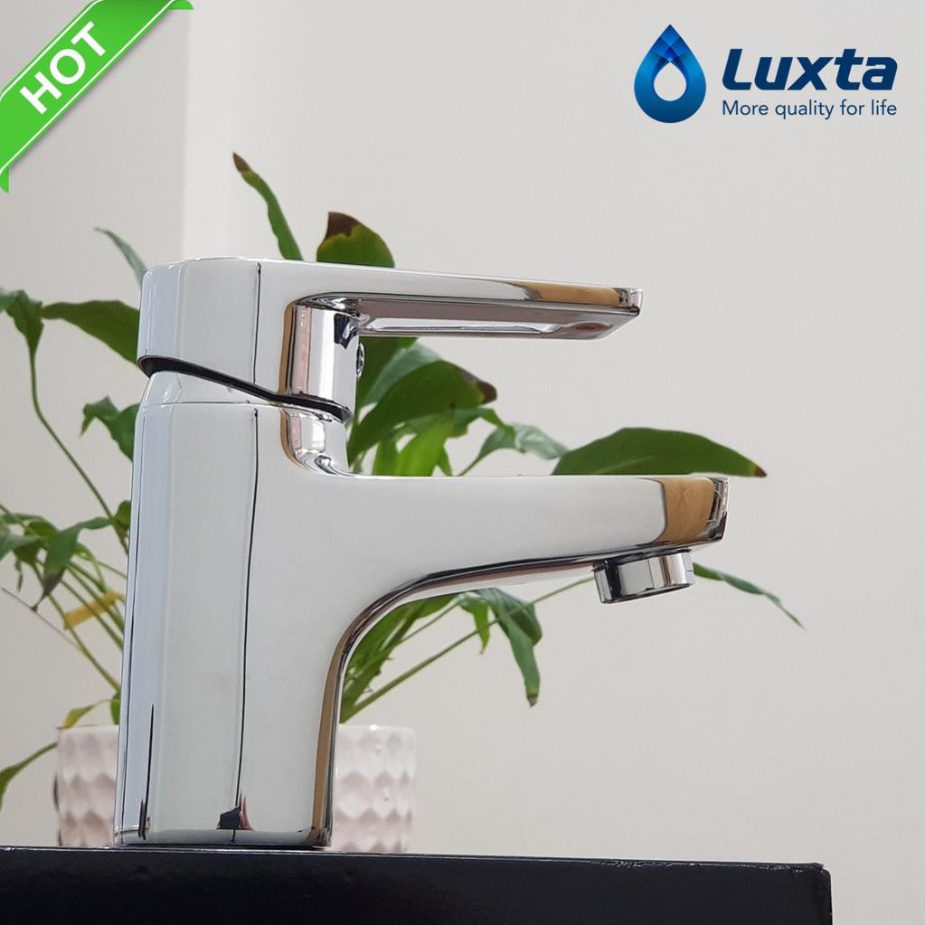 Vòi LAVABO nóng lạnh LUXTA L1226X5 tặng 2 dây cấp-Bh 5 năm