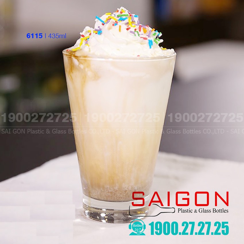 Ly Thủy Tinh Ocean Studio Long Drink 435ml | B16115 , Nhập khẩu Thái Lan