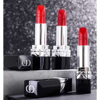 【Giải phóng hàng tồn】( HÀNG CHÍNH HÃNG ) Son Dior Rouge - Dior 999 matte - Dior 888 strong matte