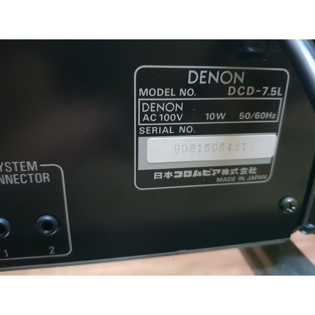 Bộ Amply + CD Denon 7.5L