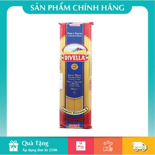 [Hàng Chính Hãng] Mì Ý Sợi Tròn Spaghetti Số 8 Divella - 500g