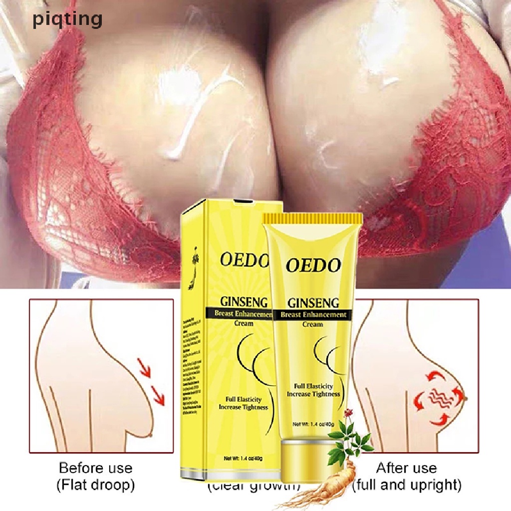 Piqt OEDOEffective Brest Enhancement Cream Bust Fast Growth Boobs Firming Chest Care .