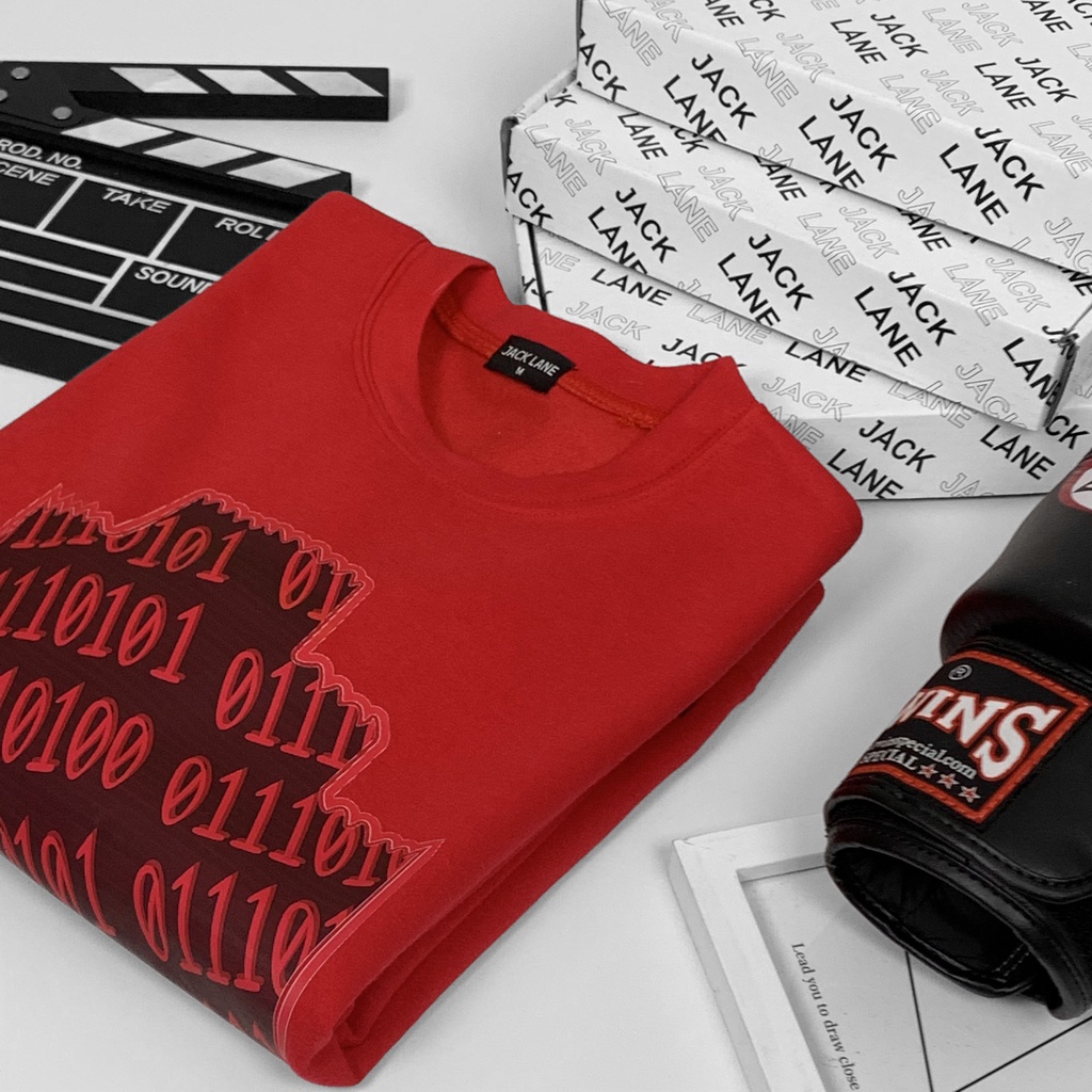 Áo Sweater JL Oversize 01110, JACKLANE, Áo nỉ chui đầu Unisex Jack Lane | BigBuy360 - bigbuy360.vn