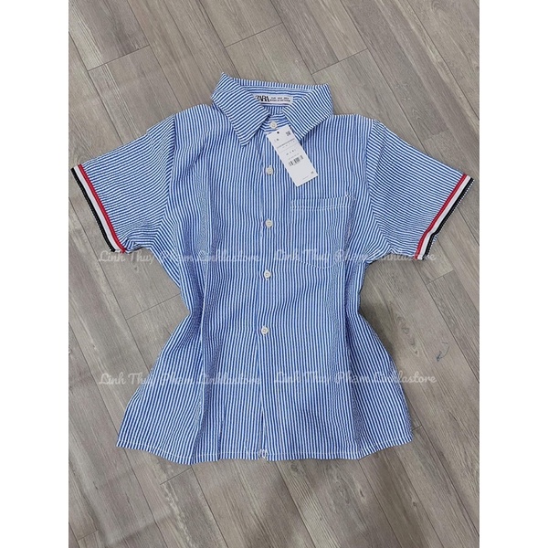 SET ÁO SOMI KẺ KÈM CHÂN VÁY HÀN QUỐC