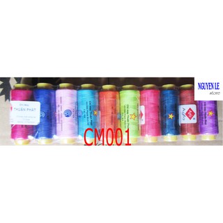 Combo 10 cuộn chỉ đủ màu chất lượng