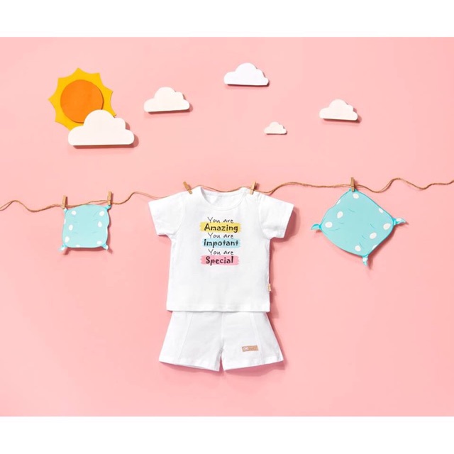SALE Bộ cộc tay lullaby