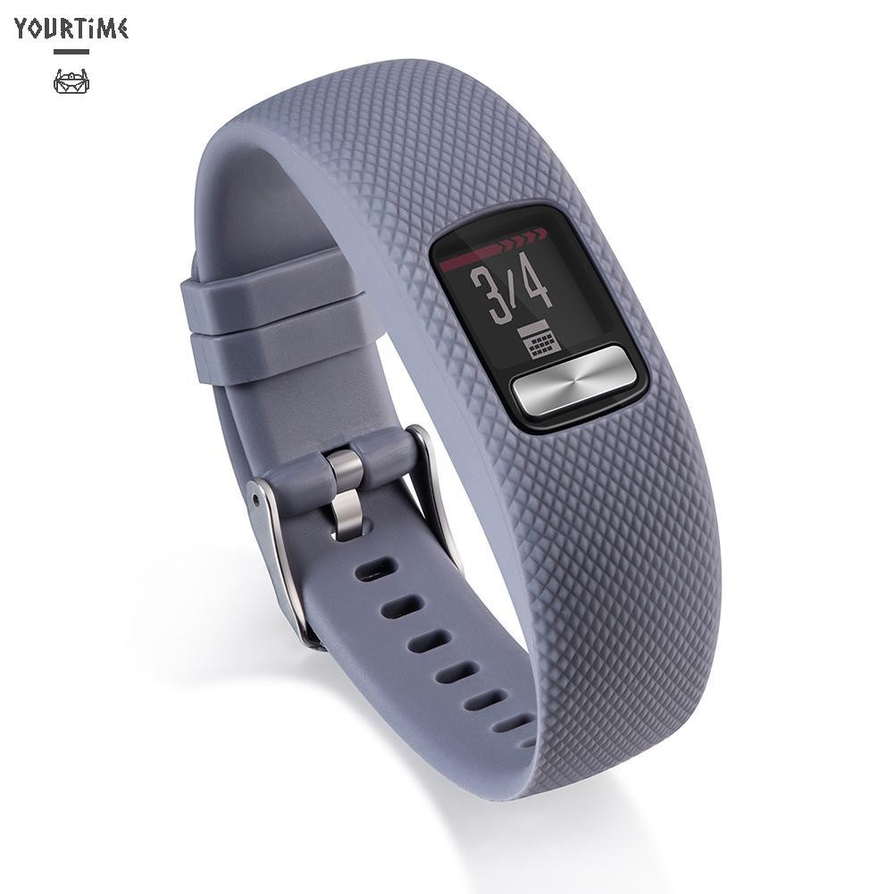 Dây Đeo Silicone Cho Đồng Hồ Thông Minh Garmin Vivofit 4