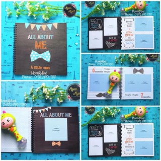 Album năm đầu đời của bé  - boy - Srcapbook