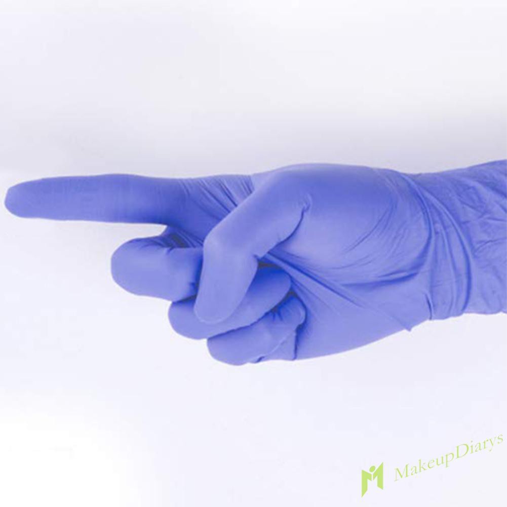 【New Arrival】100pcs/set Multifunction Disposable Nitrile Gloves Dustproof Garden Gloves