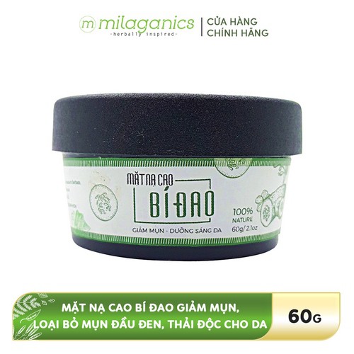 Mặt nạ cao Bí đao MILAGANICS 60g