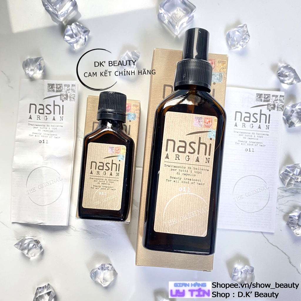 Tinh Dầu Nashi Argan Oil Phục Hồi Tóc - Italia 30ml