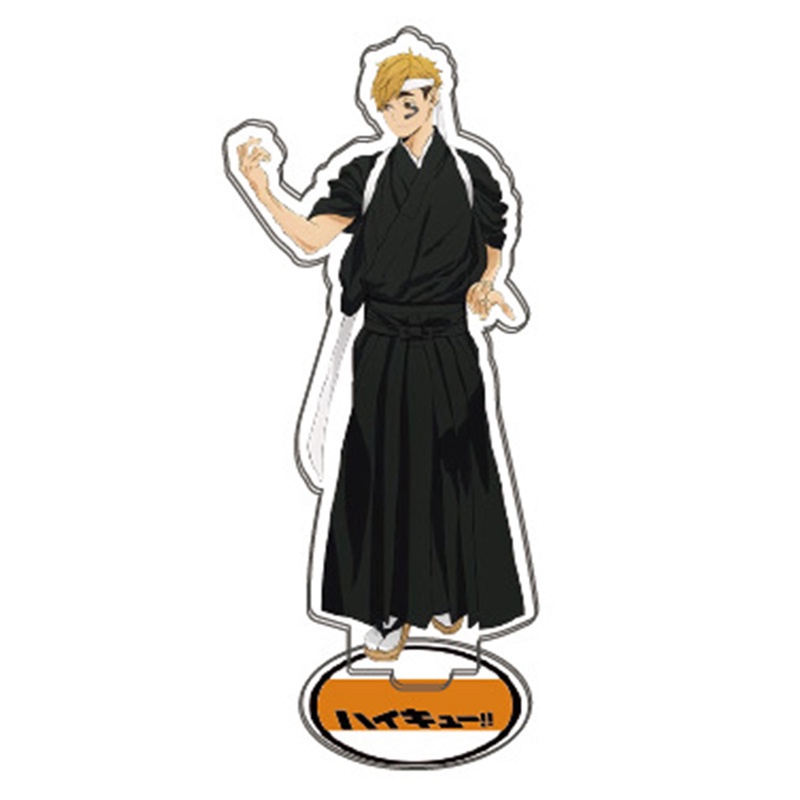 Mô hình nhân vật Anime Haikyuu dáng đứng bằng acrylic để bàn trang trí