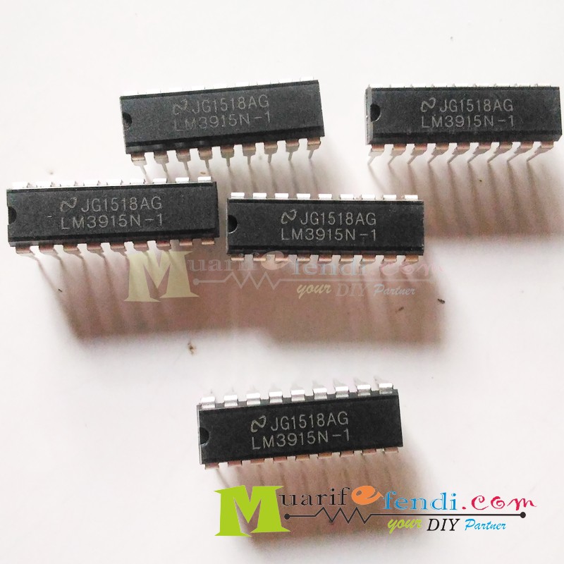 Bảng Mạch Khuếch Đại Âm Thanh Hiển Thị Led Ic Lm3915 Lm 3915