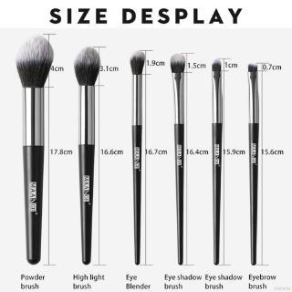 6Pcs Powder Brush Highlighter Makeup Brush Kit
