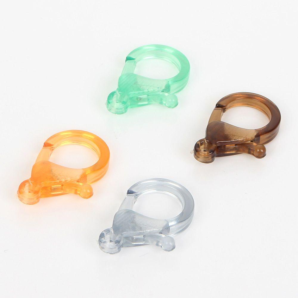 Set 10 Móc Kẹp Tôm Hùm Bằng Nhựa Chuyên Dụng Cho Vòng Cổ / Vòng Tay / Chìa Khóa