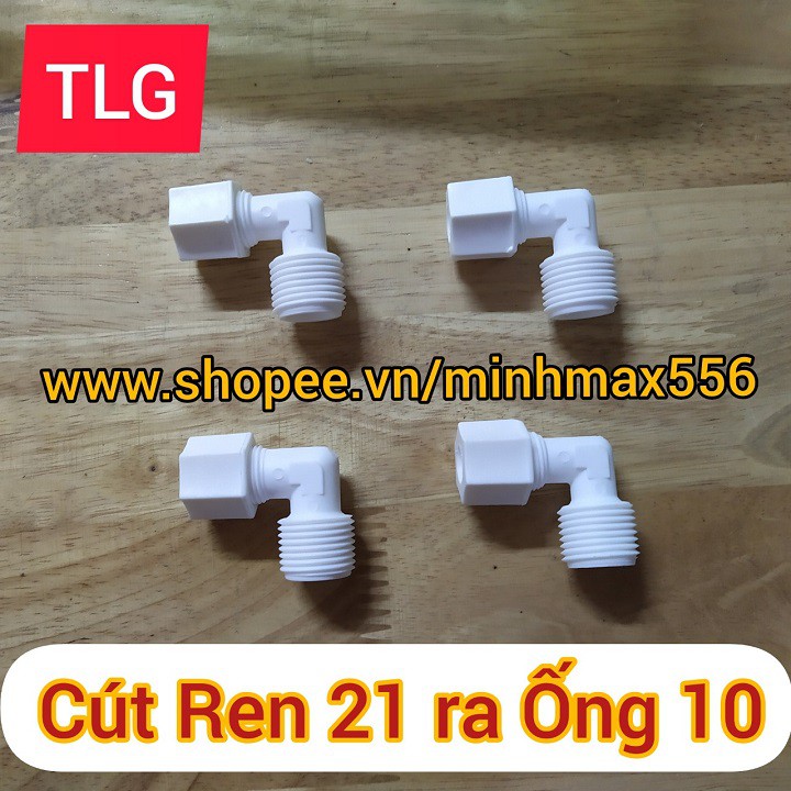 02 CÚT REN 21 RA ỐNG 10 DÀNH CHO CỐC LỌC CHẶN 20 inh hoặc 10 inh