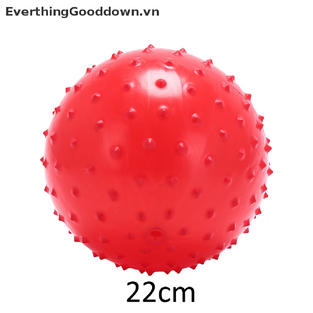 Everthinggooddown Bóng Bơm Hơi Mát Xa 22cm Màu Ngẫu Nhiên Cho Bé Màu Sắc