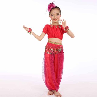 Trang Phục Múa Bụng Cho Bé Gái