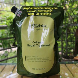 Hấp phục hồi thảo dược collagen Sophia 1500ml