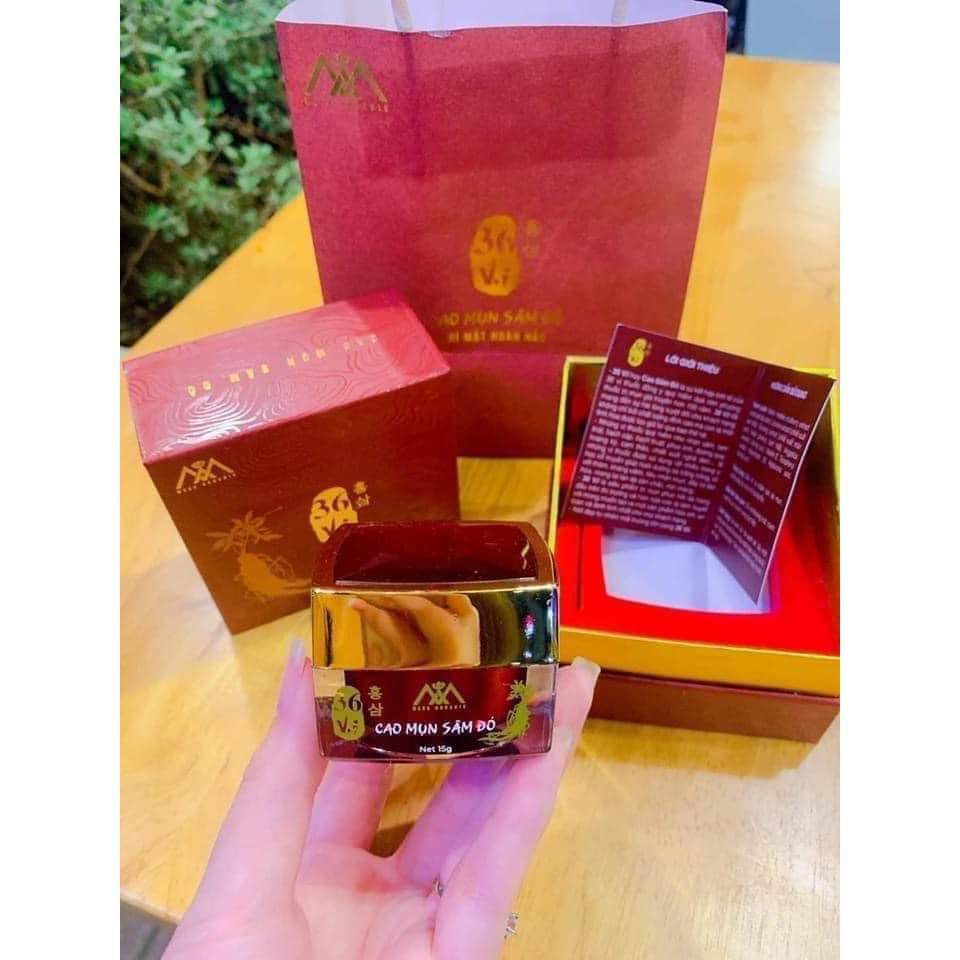 [Chính Hãng] Cao mụn sâm đỏ 36 vị hủ to 15g | BigBuy360 - bigbuy360.vn